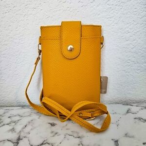 Styline Smartphone Pouch Color Mustard Smartphone Shoulder Smartphone Pouch